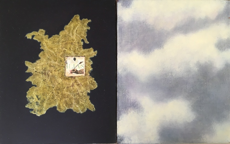 Map (2010), 16 x 10 inches, oil on canvas