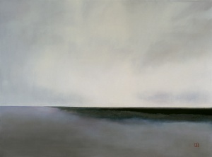 Sky, 60 x 80 inches, oil on linen