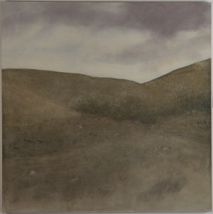 Green Hills,  60 x 60 inches, oil on linen